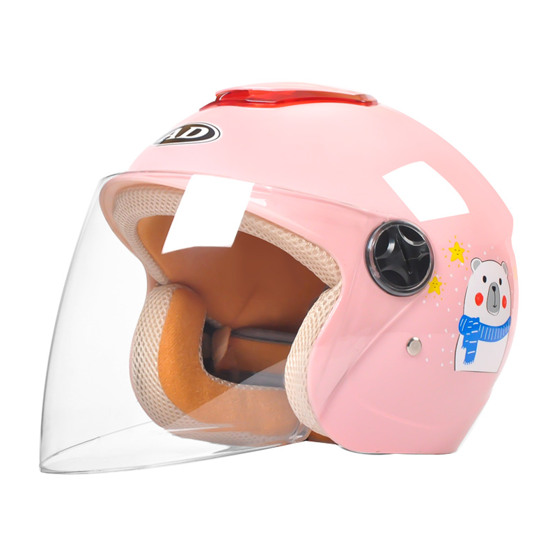 703 Casco abierto infantil ABS con diseño de dibujos animados para motocross